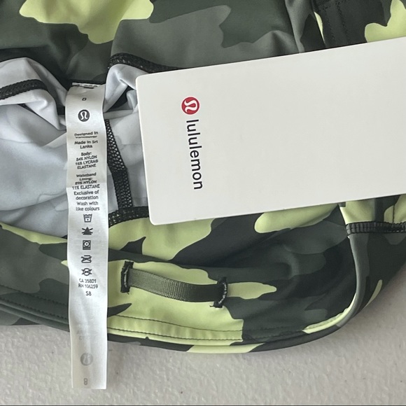 LULULEMON NWT FAST & FREE HIGH RISE CROP LEGGINGS 23” SIZE 0 - Picture 8 of 10